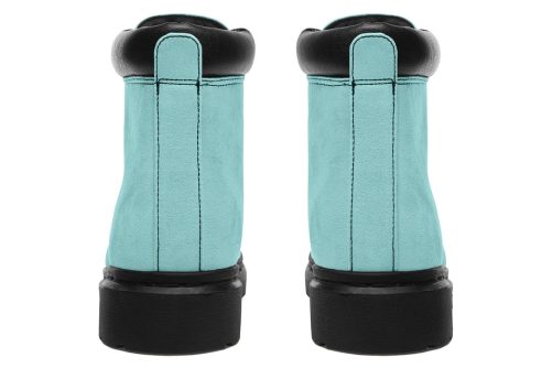 Aqua Mist Classic Boots   High Quality Micro Suede Weatherproof Vegan Shoes with Stitched on Soles 1