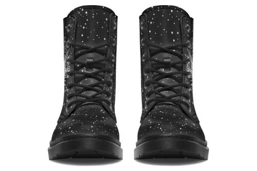 Astral Boots   Vegan Leather Doc Style Boots with Durable Stitched on Soles 2