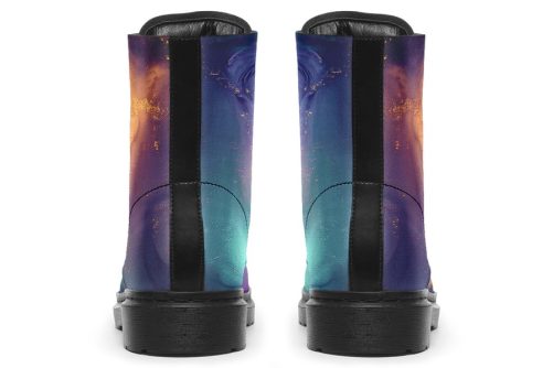 Aurora Pearl Boots   Vegan Leather Doc Style Boots with Durable Stitched on Soles 2