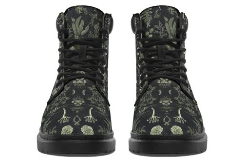 Autumn Memoir Classic Boots   High Quality Micro Suede Weatherproof Vegan Shoes with Stitched on Soles