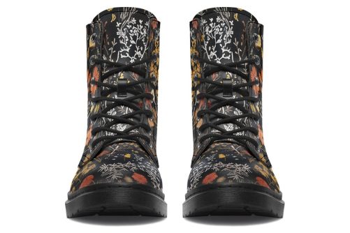 Autumn Reverie Boots   Vegan Leather Doc Style Boots with Durable Stitched on Soles 2