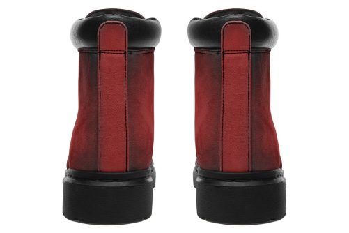 Blood Classic Boots   High Quality Micro Suede Weatherproof Vegan Shoes with Stitched on Soles 1