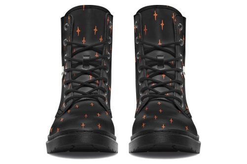 Boo Boots   Vegan Leather Doc Style Boots with Durable Stitched on Soles 2