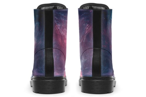 Celestial Crystal Boots   Vegan Leather Doc Style Boots with Durable Stitched on Soles 2