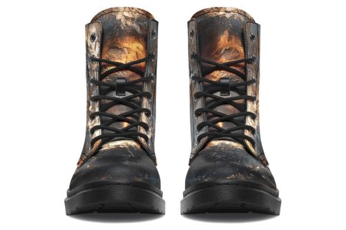 Charred Ore Boots   Vegan Leather Doc Style Boots with Durable Stitched on Soles 2
