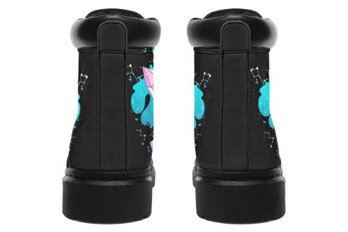 Crystal Queen Classic Boots   High Quality Micro Suede Weatherproof Vegan Shoes with Stitched on Soles 1