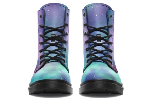 Dawn Boots   Vegan Leather Doc Style Boots with Durable Stitched on Soles 2