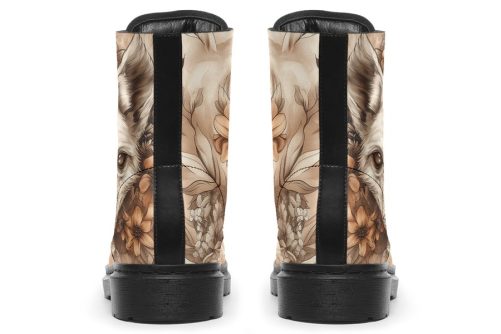 Dreadfang Mandala Boots   Vegan Leather Doc Style Boots with Durable Stitched on Soles 2