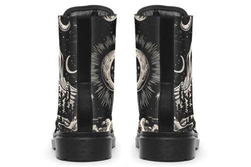 Dreamer Boots   Vegan Leather Doc Style Boots with Durable Stitched on Soles 2