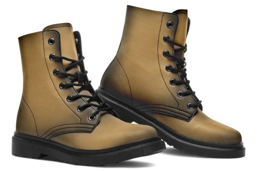 Elder Hide Boots   Vegan Leather Doc Style Boots with Durable Stitched on Soles 1