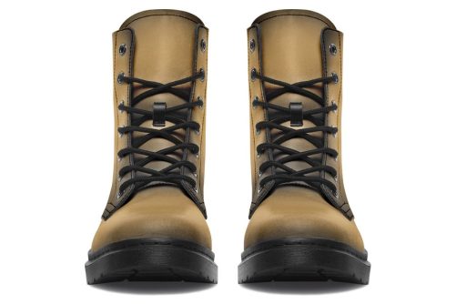 Elder Hide Boots   Vegan Leather Doc Style Boots with Durable Stitched on Soles 2