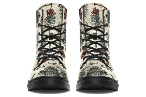 Evergreen Boots   Vegan Leather Doc Style Boots with Durable Stitched on Soles 2