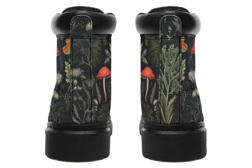 Foraging Classic Boots   High Quality Micro Suede Weatherproof Vegan Shoes with Stitched on Soles 1