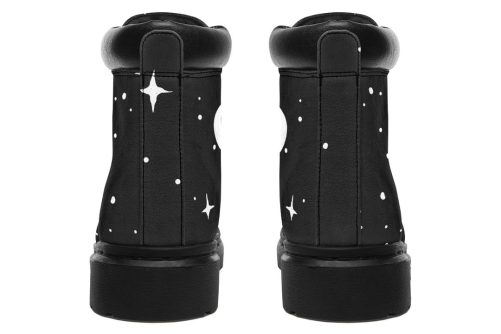 MoonDust Classic Boots   High Quality Micro Suede Weatherproof Vegan Shoes with Stitched on Soles 1