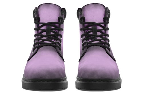 Mystic Dusk Classic Boots   High Quality Micro Suede Weatherproof Vegan Shoes with Stitched on Soles