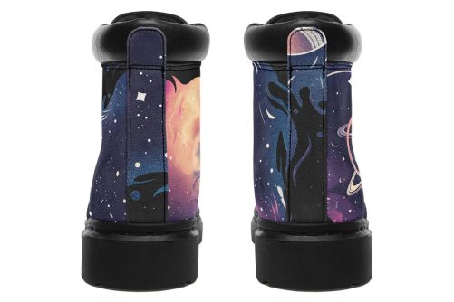 Nebula Classic Boots   High Quality Micro Suede Weatherproof Vegan Shoes with Stitched on Soles 1
