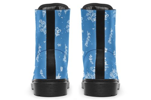 Ocean Nightshade Boots   Vegan Leather Doc Style Boots with Durable Stitched on Soles 2