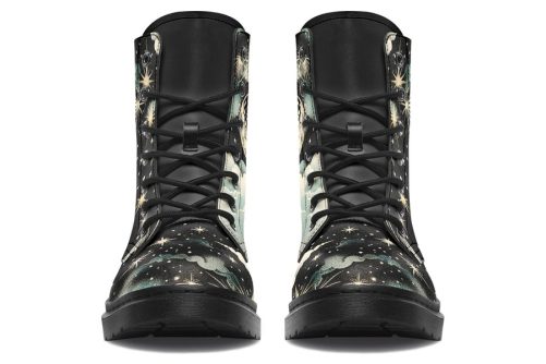 Orion’s Dream Boots   Vegan Leather Doc Style Boots with Durable Stitched on Soles 2