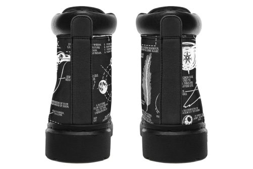 Raven Study Classic Boots   High Quality Micro Suede Weatherproof Vegan Shoes with Stitched on Soles 1