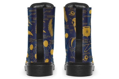 Royal Raven Study Boots   Vegan Leather Doc Style Boots with Durable Stitched on Soles 2