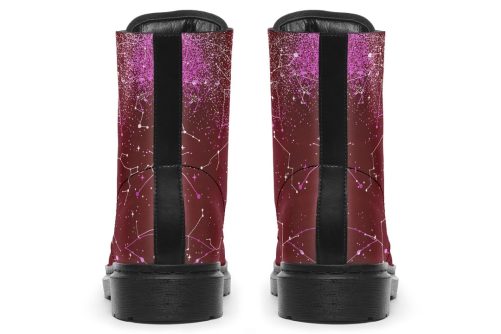 Ruby Aurora Boots   Vegan Leather Doc Style Boots with Durable Stitched on Soles 2