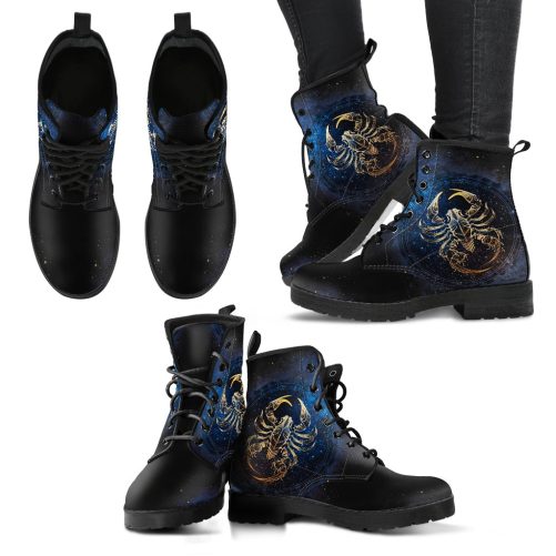Scorpio Zodiac Women's Vegan Leather Boots 1