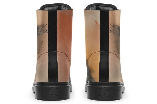 Smoky Sands Boots   Vegan Leather Doc Style Boots with Durable Stitched on Soles 2