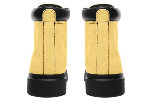 Soft Gold Classic Boots   High Quality Micro Suede Weatherproof Vegan Shoes with Stitched on Soles 1
