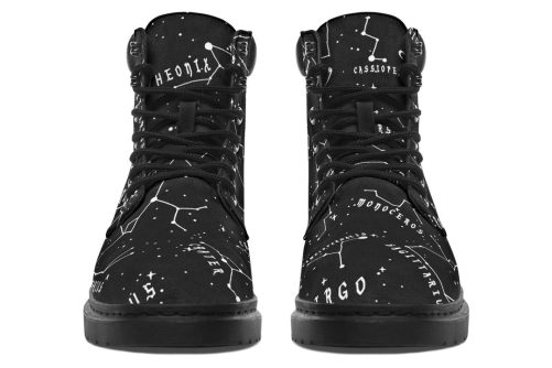 Stellar Classic Boots   High Quality Micro Suede Weatherproof Vegan Shoes with Stitched on Soles