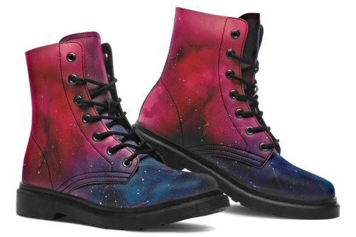 Twilight Boots   Vegan Leather Doc Style Boots with Durable Stitched on Soles 1