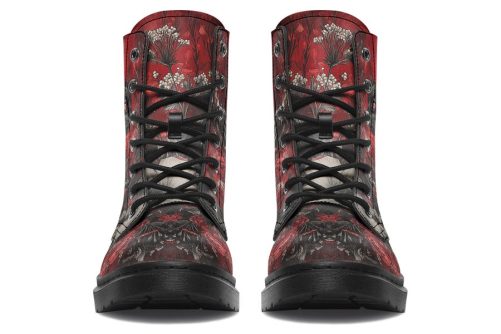 Twilight Cat Boots   Vegan Leather Doc Style Boots with Durable Stitched on Soles 2