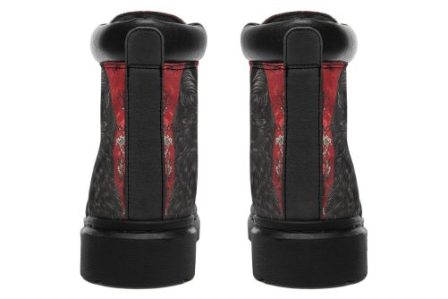 Twilight Cat Classic Boots   High Quality Micro Suede Weatherproof Vegan Shoes with Stitched on Soles 1
