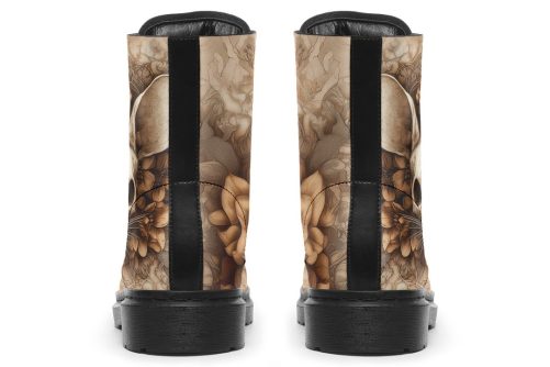 Veilmouse Mandala Boots   Vegan Leather Doc Style Boots with Durable Stitched on Soles 2