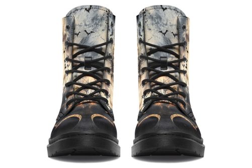 Vlad’s Castle Boots   Vegan Leather Doc Style Boots with Durable Stitched on Soles 2