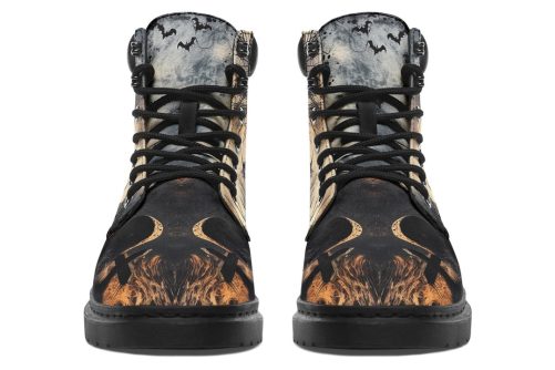 Vlad’s Castle Classic Boots   High Quality Micro Suede Weatherproof Vegan Shoes with Stitched on Soles