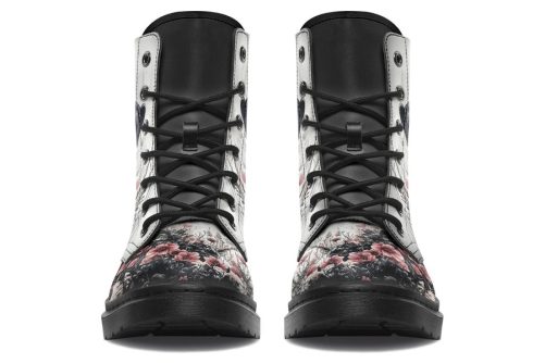Wildflower Bear Boots   Vegan Leather Doc Style Boots with Durable Stitched on Soles 2