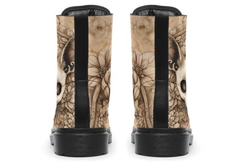 Wraithcat Mandala Boots   Vegan Leather Doc Style Boots with Durable Stitched on Solesc 2