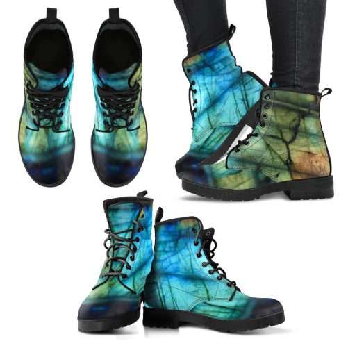Alchemy Women's Vegan Leather Combat Boots 1