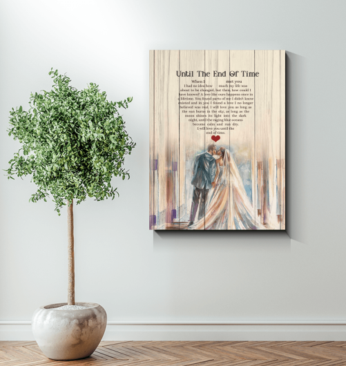 Couple Canvas Until The End Of Time 3