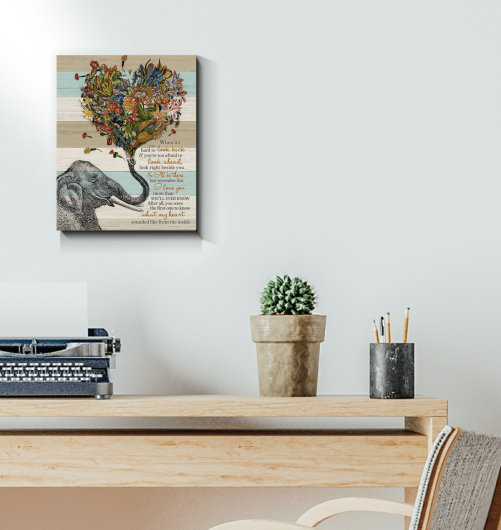Elephant Canvas I'll Be There 2