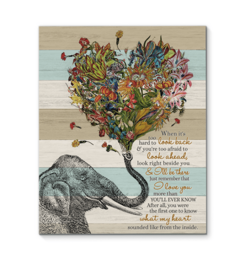 Elephant Canvas I'll Be There 3