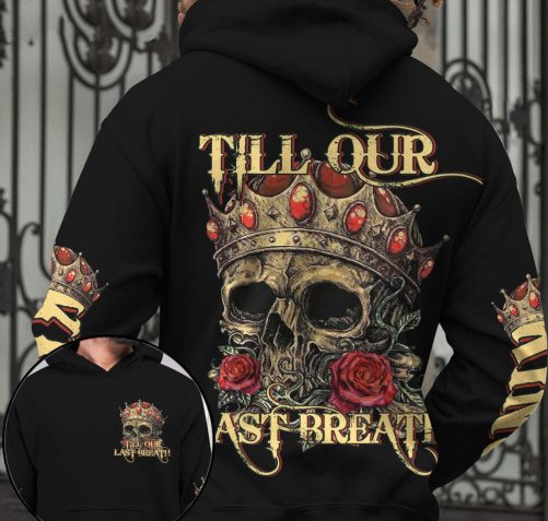 From Our First Kiss Till Our Last Breath Couple All Over Hoodie (2)