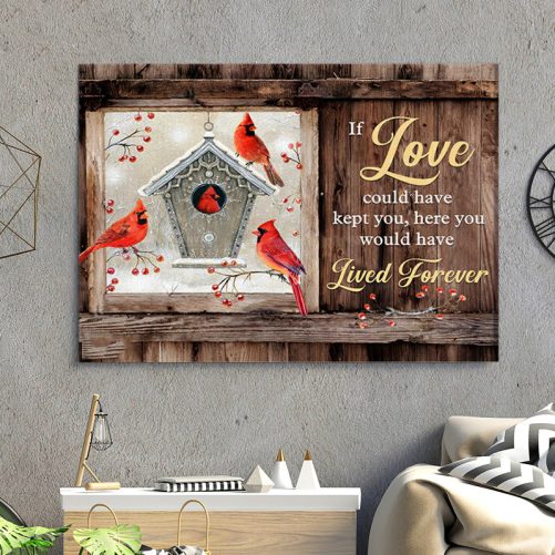 Hummingbird Canvas If Love Could Have Kept You (2)