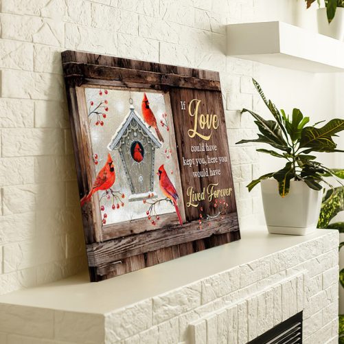Hummingbird Canvas If Love Could Have Kept You (3)