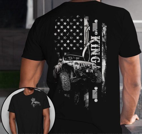 Jeep Couple 3D T Shirt Jeep King Queen