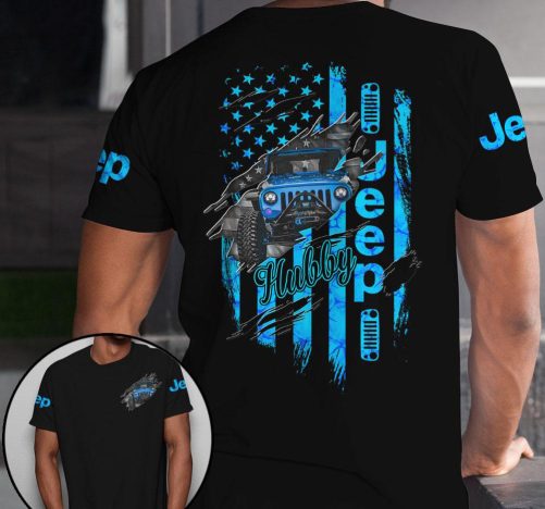 Jeep Couple 3D T Shirt Wifey Hubby 1