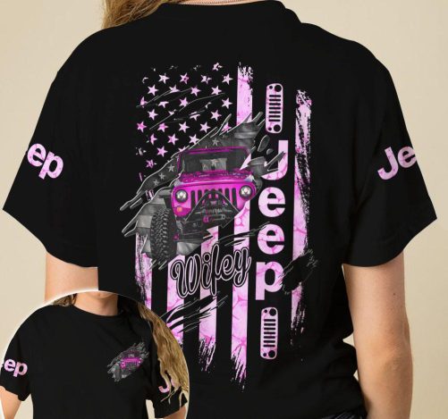 Jeep Couple 3D T Shirt Wifey Hubby 2