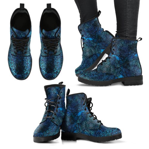 Mandala Women's Leather Women's Vegan Leather Boots 1