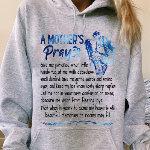 Mom Hoodie A Mother's Prayer   Gift For Mother 2