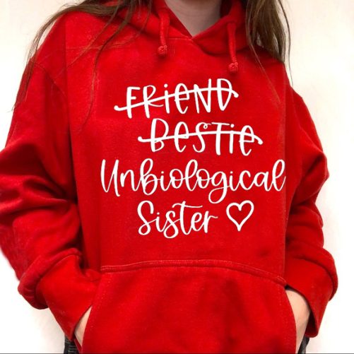 Matching Best Friend Hoodie Friend Bestie Unbiological   Gift For Best Friend 1